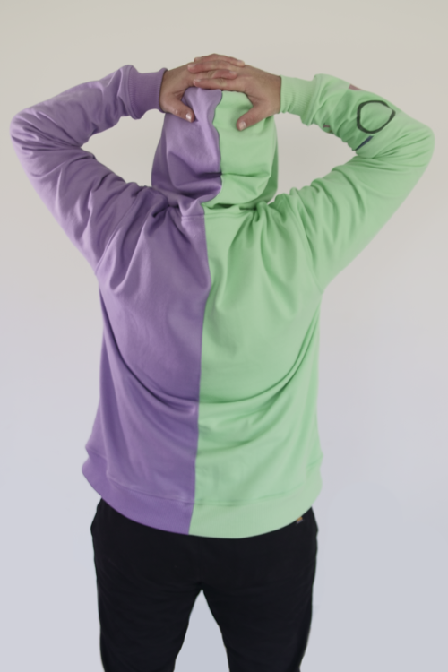 Hoodie bicolor LunaLunares - Imagen 6